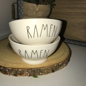 Rae Dunn “Ramen” Bowls (2)